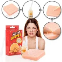 Goods+Gadgets Spiel GOODS+GADGETS Pickel-Popper Spiel – Lustiges Anti-Stress-Gadget, Aktionsspiel Pickel ausdrücken, Anti-Stress-Ball