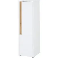 Home affaire Midischrank CITY/GIRON, Badschrank mit Griffmulde, Hochschrank in zeitlosem Design in den Farben Weiß und Anthrazit verfügbar, viel Stauraum