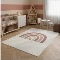 SIMPEX24 Teppich Regenbogen Liebe, Rechteckig, Höhe: 8 mm, Teppich Kinderzimmer