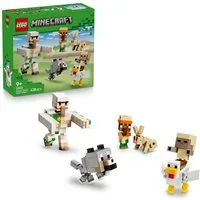 LEGO® Angriff des Hühnerreiters in der Wüste (21592), LEGO Minecraft Konstruktionsspielsteine, (428 St), Made in Europe