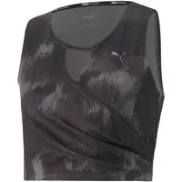 PUMA Tanktop Puma Damen Top Studio Crop Top All Ove Print 522236