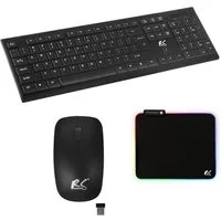 NanoRS RS580 + RS704 Tastatur (Gaming Tastatur Maus Mauspad Set)