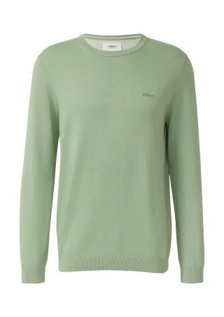 s.Oliver - Strickpullover grün - Gr. - L