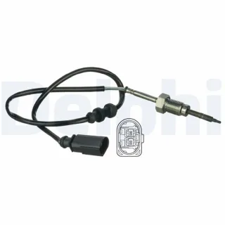 Delphi Abgastemperatursensor Seat Alhambra VW Sharan 2,0 TS30045
