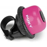 Puky Fahrradklingel G 20 - Pink - Drehring-Klingel für PUKY Laufrad/Scooter, Lenker Ø 20mm