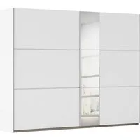 OTTO home Kleiderschrank Mehrzweckschrank Aktenschrank Möbel Mietswohnung TOPSELLER ASTANA (3 Ausstattungen BASIC/CLASSIC/PREMIUM (inkl. SOFT-CLOSE-FUNKTION) mit 3 Spiegelelementen, Metallgriffleisten alufarbig MADE IN GERMANY