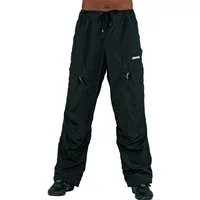 KWON Sporthose Cargohose Herren Cargo Freizeit Hose schwarz uni samtigem Mikrofaser-Material, Mesh-Innenfutter