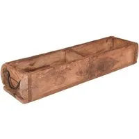 Garden Pleasure Dekoobjekt Deko-Ziegelform DUO recyceltes Holz