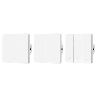 Tuya Zigbe Smart Light Switch Wall Button Switch No Neutral Wire No Capacitor Needed Smart Life APP Voice Remote Control