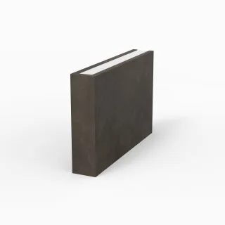 Sanipa 2morrow Konsolenplatte vertikal WT5812J Lava-Soft, H:340, B:85, T:520 mm WT5812J