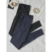 Envie de Fraise Umstandsleggings Umstands-Leggings Seamless 2er-Pack