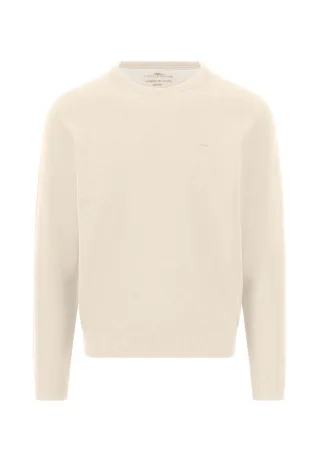 FYNCH-HATTON - O-Neck, Superfine snow white - Gr. - M