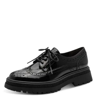 Tamaris - Da.-Schnürer black - Gr. - 39