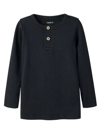 NAME IT - NMMKAB LS TOP NOOS Dark Sapphire - Gr. - 110