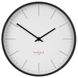 KIENZLE DCF Funk-Wanduhr Modern weiß, 25 cm