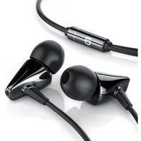 LIAM&DAAN High End "Metro" Keramik Gehäuse, In-Ear-Kopfhörer mit Kabel In-Ear-Kopfhörer (Earphones mit 8mm Treiber & Aramid Kabel, inkl. Ersatz Silikonaufsätze)