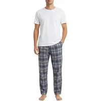 Rungassi Boxershorts GIANVAGLIA Basic Herren Pyjamahose Schlafanzughose 751 Farbe: grau