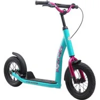 Star-Scooter Cityroller 12 Zoll, ab 8 Jahre, Kinder City Roller ab 124 cm, Jungen, Mädchen, Höhenverstellbar, Seitenständer