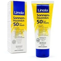 Dr. August Wolff GmbH & Co.KG Arzneimittel Sonnenschutzcreme LINOLA Sonnen-Hautmilch LSF 50, 100 ml
