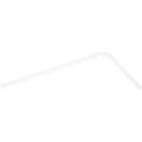 Eiszapfen 16/13mm 90° Acryl (PMMA) 20/40 cm, Rohr transparent, gewinkelt