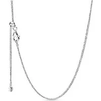 Pandora Charm-Kette 398283-60, PANDORA Halskette Silber 60cm 398283-60