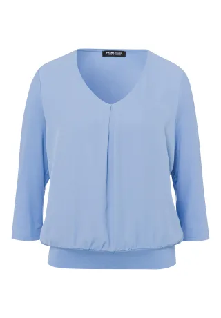 FRANK WALDER - Blusenshirt NOS mit Bequemlichkeitsfaktor french blue - Gr. - 38