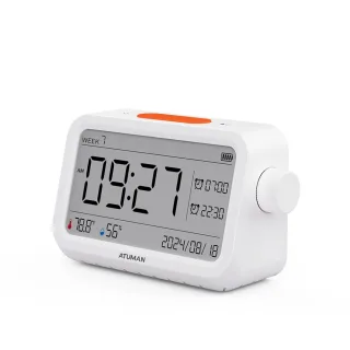Atuman MT2 3in1 Multifunctional Hygrometer Alarm Clock Timer -9.9°C~60°C LCD Display Temperature Humidity Monitor Accura