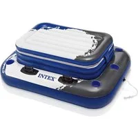 Intex Aufblasbarer Cooler schwimmender Getränkekühler Mega Chill 2 mit Connectors 58821NP