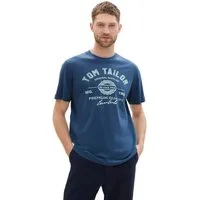 TOM TAILOR T-Shirt mit großem Logofrontprint