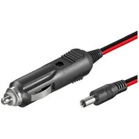 Bolwins H37 KFZ Auto Adapter 12V 5A Stecker 5,5X2,1mm Zigarettenanzünder Kabel Netzkabel, Hohlstecker 5,5 x 2,1 mm, KFZ-Zigarettenanzünder Stecker, DC Hohlbuchse 5,5 x 2,1 mm (120 cm), LED-Betriebsanzeige, integrierte Sicherung, Überspannungsschutz