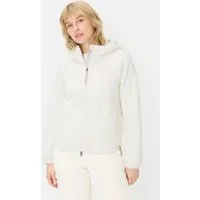 camel active Fleecejacke mit fester Kapuze Langarm Reflektierende Details