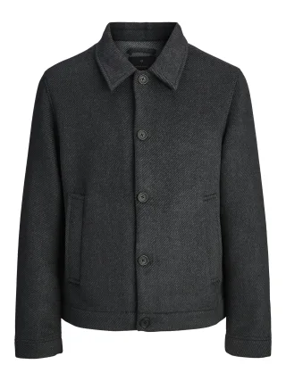 JACK&JONES - JPRBLACOBBS JACKET Dark Grey Melange - Gr. - XXL