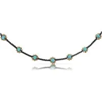 Made by Nami Perlenkette Surfer Halskette Perlen Boho Schmuck, Festival Strand Accessoires Goa Hippie