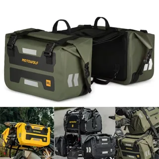 MOTOWOLF Motorcycle Outdoor Long-Distance Riding Large Capacity Side Bag Side Storage Waterproof Saddle Bag Back Seat St