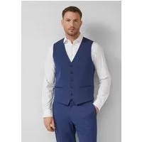 s.Oliver Jackenblazer Indoor-Weste s.O PURE: Anzugweste im Slim Fit aus Stretch-Gewebe