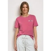 STREET ONE T-Shirt mit Rundhalsausschnitt