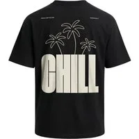 Neverless Oversize-Shirt Herren T-Shirt - Palmen Design Chill - Oversized Relaxed Fit mit Print