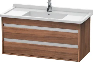 Duravit Ketho Waschtischunterbau wandhängend Nussbaum Matt 1000x455x480 mm - KT664507979 KT664507979