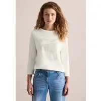 CECIL Langarmshirt mit 3/4 Ärmeln