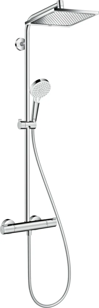 Hansgrohe Showerpipe Crometta E 240 EcoSmart chrom, 27281000 27281000