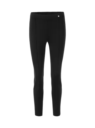 Marc Cain Essentials - Hose aus Stretchjersey black - Gr. - 34