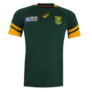 Asics South Africa Rugby SB Home Fan Herren Green T-Shirt