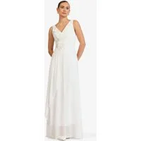 Kraimod Abendkleid mit Spitze und Zierperlen