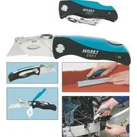 Klappmesser 2157-1 schwarz/blau, Komfortgriff aus schlagfestem ABS