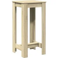 vidaXL Esstisch Bartisch Sonoma-Eiche 51x50x103,5 cm Holzwerkstoff (1-St)