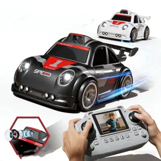 YLRC C6 Mini RC Drift Car with Dual Mode LED Lights Sound Optional HD Camera Screen Remote Control Smart Induction Follo