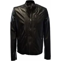 Zimmert Leather Lederjacke Maik geprägtes Handschuhweiches Lammnappa Leder