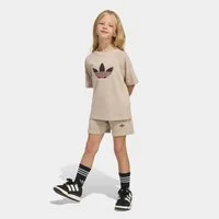 adidas Originals Trainingsanzug TR LO STS (2-tlg), für Kinder, mit 2 Teilen, aus Baumwolle, neutraler Schnitt