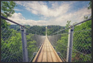 Fussmatte Geierlay Brücke 10356 | Größe: 60 cm x 45 cm