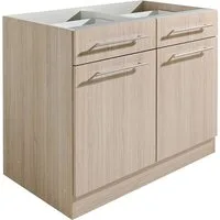 wiho Küchen Unterschrank Filo 100 cm breit, ohne Arbeitsplatte